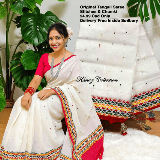 Half Silk Noyon Tara Khesh Saree For Women